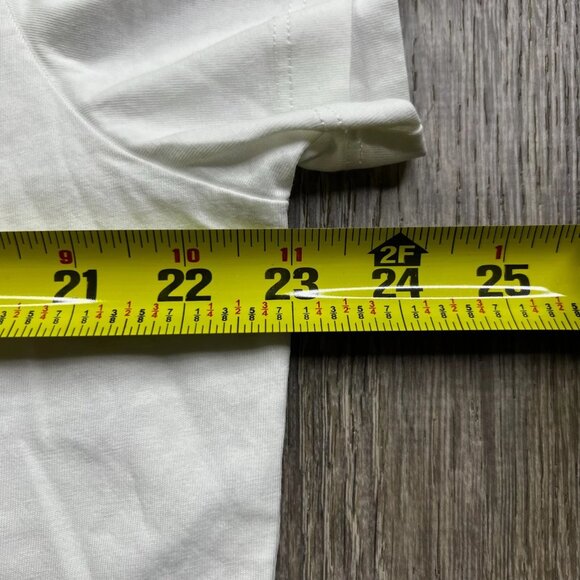 Desigual Mens White Short Sleeve Happy Days Ahead Graphic T-Shirt Size X-Large - Picture 7 of 9